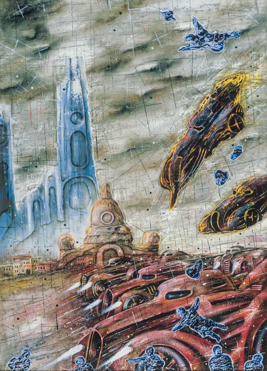 Vladimir Constantin, The Flock No4 - 1988