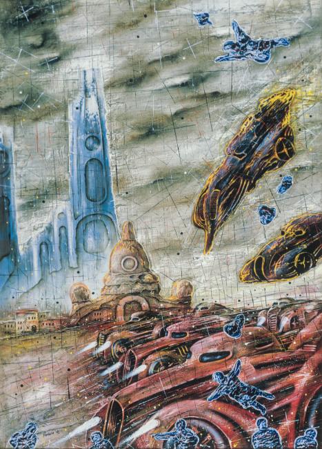 Vladimir Constantin, The Flock No4 - 1988
